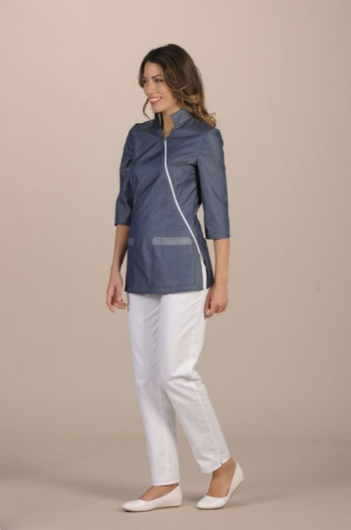 Nuraxi Freedom, bluza damska M3/4,CNI, ciemny jeans M