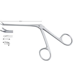 Kleszczyki uszne mikro 0.6x0.5mm 80mm
