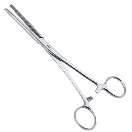 Kleszczyki naczyn. Kocher proste 1x2 ząbki 180mm
