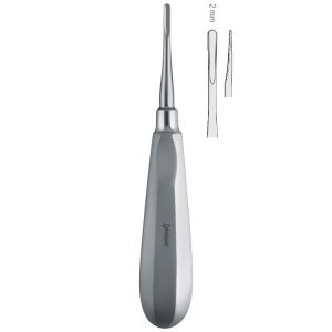 Dźwignia - luksator prosta 2mm