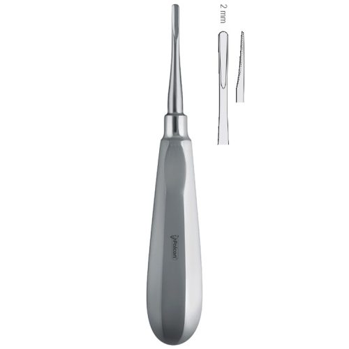 Dźwignia - luksator prosta 2mm