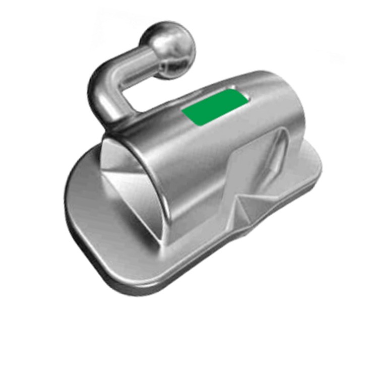 Rurka pojedyncza niezamienna do przyklejania na pierwszy trzonowiec Roth .022" góra prawa