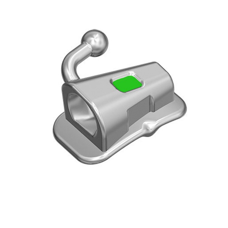 Rurka pojedyncza niezamienna do przyklejania na drugi trzonowiec Roth 0.22” góra lewa